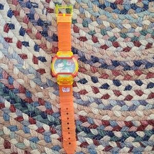 Chucky And Kimmie Rug Rats Orange and Yellow Watch